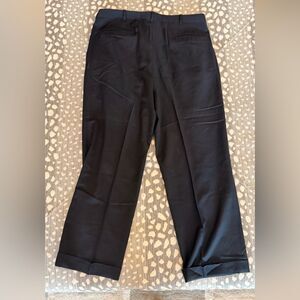 M46- Harold's Black Dress Pants for Men